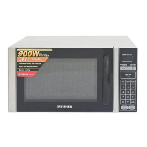 ميكرويف فيشر 30 لتر - 900 وات - فضي - FEM-S7530V