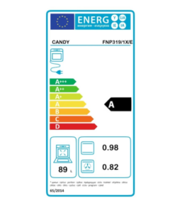 فرن كهرباء كاندي 90 سم - بلت ان - استيل - FNP319/1X/E