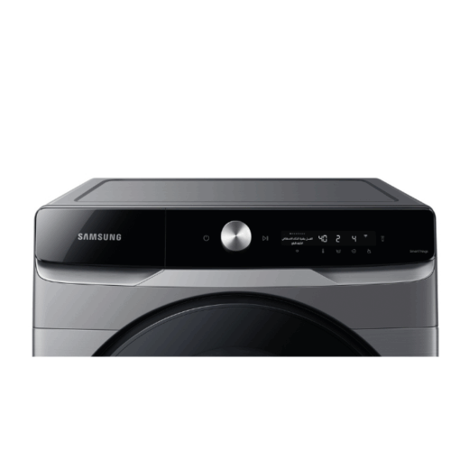 غسالة امامية سامسونج 18 ك تنشيف 11 ك - فيتنامي - فضي - WD18T6300GP