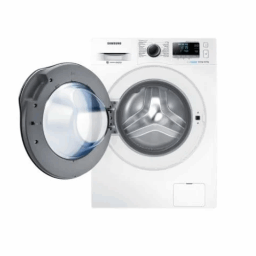 غسالة امامية سامسونج 8 ك تنشيف 6 ك - ابيض - WD80J6410AW