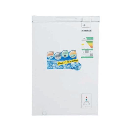 فريزر مسطح فيشر 3.5 قدم - أبيض - FCF-100ML