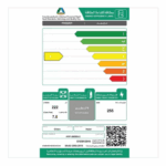 فريزر عمودي هاير 11.7 قدم - سلفر - HVF-360SS