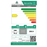 فريزر مسطح ميديا 10.2 قدم - ابيض - HS-384C
