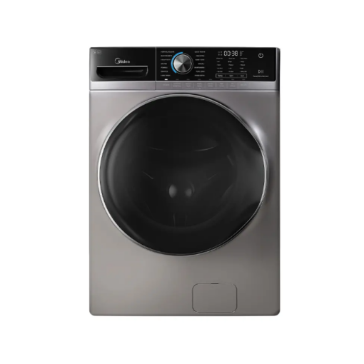 غسالة امامية ميديا 21 ك- انفرتر - فضي - MF600W210WBSSA