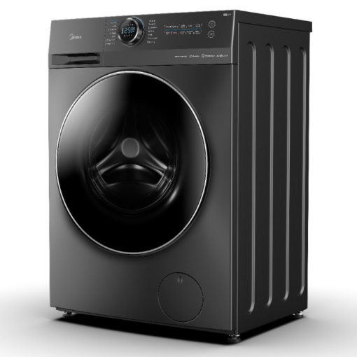 غسالة أمامية ميديا 12 كيلو - 14 برنامج - فضي - MF200W120WTSA