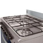 فرن غاز انديست 90*60 سم - 5 عيون - ستيل - BIM951EGSS