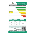 ثلاجة بابين ارو 4.87 قدم - ديفروست - ابيض - RO2-220L