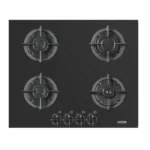 سطح بلت ان غاز كوميتل 62 سم - 4 عيون - تركي - أسود - C6-40BF