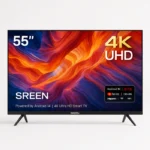 شاشة سمارت سرين 55 بوصة اندرويد 14 SRET-55S4K2 4K UHD LED