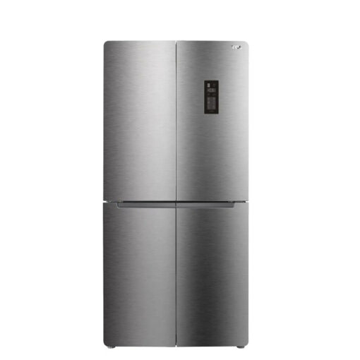 ثلاجة دولابي TCL انفرتر 15.2 قدم 4 باب سلفر TRF-460WEXP