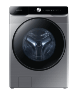 غسالة امامية سامسونج 18 كيلو - واي فاي - ستيل - WD18T6300GP(SH)