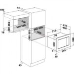 ميكرويف اريستون بلت ان 25 لتر 1400 وات - ستيل - MF25GIXA60HZ