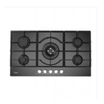 موقد غاز بلت ان ميديا 90 سم 5 عيون - أسود 90GQ095