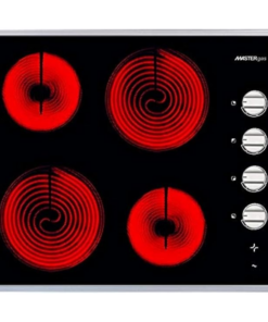 سطح بلت ان كهرباء ماستر جاز 60 سم - 4 عيون - اسود - H64CFX