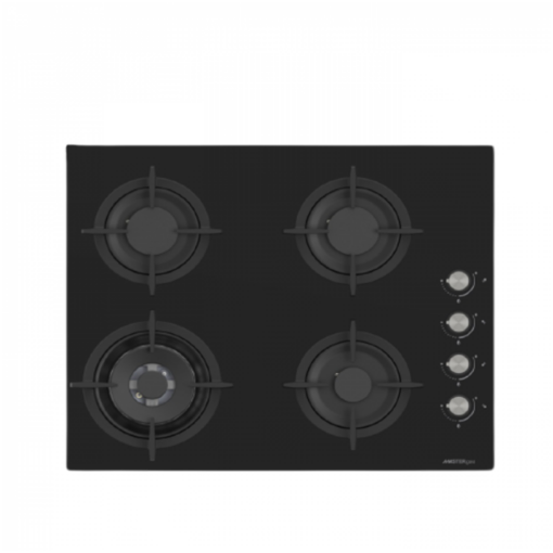 مسطح غاز بلت ان ماستر جاز - 60 سم - 4 عيون - اسود - MGSB1211