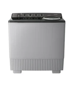غسالة حوضين باناسونيك 18كيلو - رمادي غامق - NA-W18XG1BSA