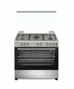 فرن غاز اوسكار 5 عيون 90×60 سم - تركي - ستيل - F95ZGWHM-OSC01