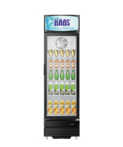 ثلاجة عرض هاس 13.5 قدم أسود HBC1390N