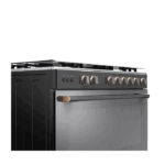 فرن غاز توشيبا 5 عيون - 90 * 60 سم - سطح استيل جانب سلفر - 36LMG5G089KS-SA