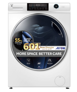 غسالة تحميل أمامي ارو 15 كيلو - 14 برنامج - فضي - RO-15FWHS