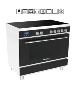 فرن كهربائي سيراميك ماستر جاز ديجيتال 5 عيون 90 سم F905VC