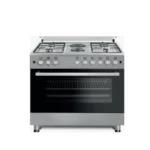فرن غاز وكهرباء ماستر جاز - 6 عيون - ستيل - MGF9P42G2-HI