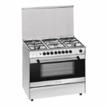 فرن غاز ميرليس 60×90 سم - 5 عيون - ستيل - G 900 X