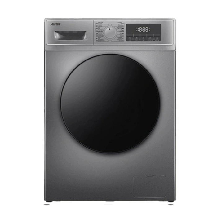 غسالة اتوماتيك 8 كيلو أرو تحميل أمامي - فضي - RO-09FWTS