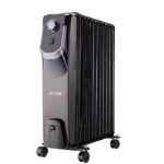 دفاية زيت ارو 2500 وات - 15 ريشة - أسود - RO-15OHSB