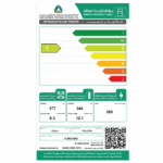 ثلاجة دولابي فالكون 18.4 قدم - نوفروست - استيل - FLM532SBS