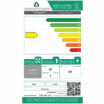 ثلاجة مكتب كومفي 3 قدم - سلفر - RCD123SS
