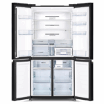 ثلاجة دولابي هيتاشي 18.1 قدم نو فروست - تايلاندي - اسود - R-WB720VS0GBK