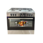 فرن غاز اوسكار 5 عيون 60×90 ستيل امان كامل تركي F95ZGWHM-OSC01(COOK)