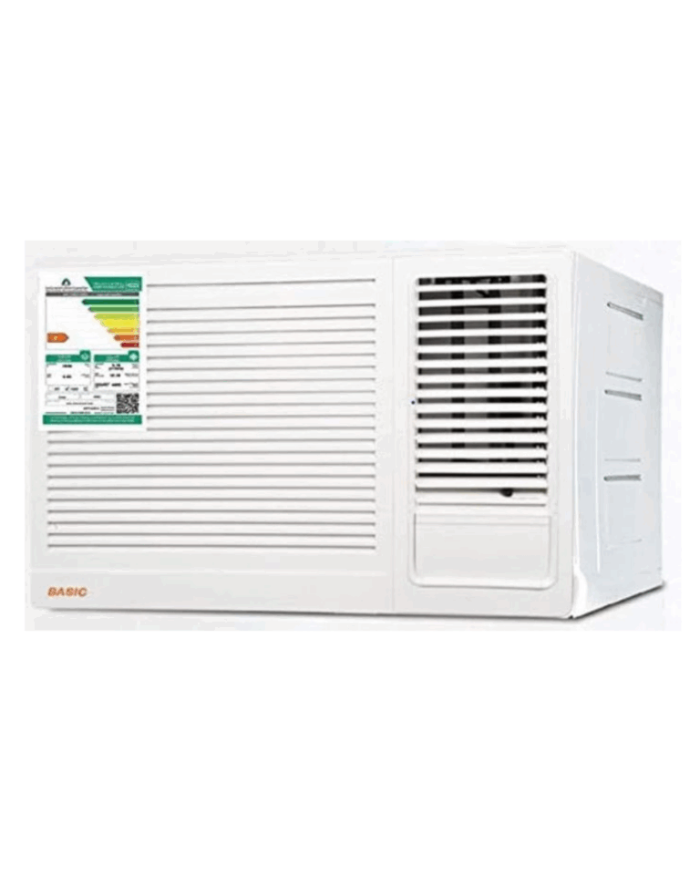 مكيف شباك بيسك 21600 وحدة - حار/ بارد - BWAC-H24HF