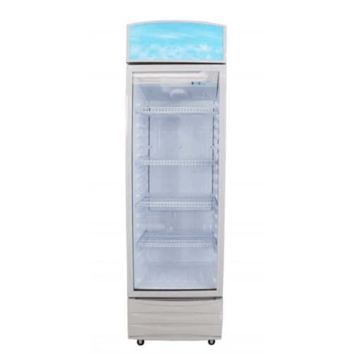 ثلاجة عرض بانكول 12 قدم - 1 باب زجاج - ابيض - XLS-350W