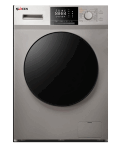 غسالة أمامية سرين 8ك - تنشيف 5ك - فضي - SRWM-8K-D5K-FAS