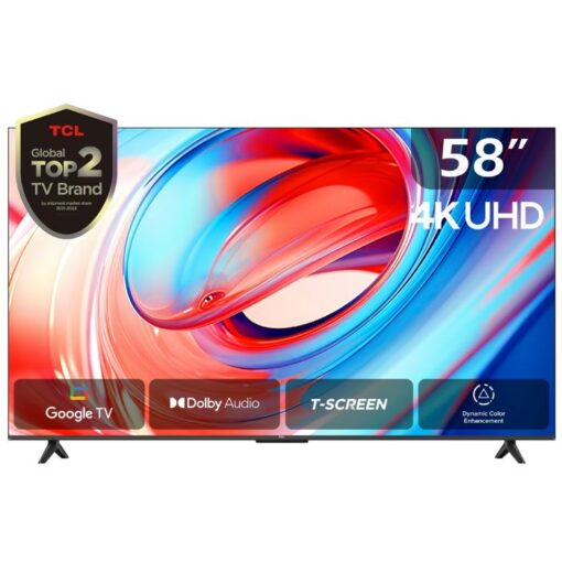 شاشة TCL سمارت 58 بوصة 58V6B 4K GOOGLE TV