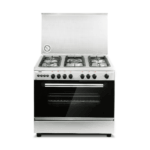 فرن غاز دورا 60×90 سم 5 عيون بمروحة امان كامل DGCRX9060A