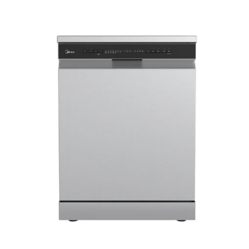 غسالة صحون ميديا 14 مكان 10 برامج WiFi فضي WQP14-W5233C(S)-KSA