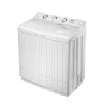 غسالة كرافت حوضين 12 كيلو أبيض CTT1B12W