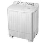 غسالة حوضين كرافت 6 كيلو أبيض CTT1B6W