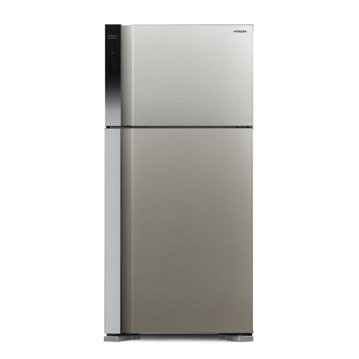 ثلاجة هيتاشي بابين 19.4 قدم سلفر لامع تايلاندي R-V700PS7K-1BSL(ME)