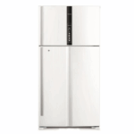 ثلاجة هيتاشي بابين 25 قدم انفرتر ابيض تايلندي R-V905PS1KV-1TWH(ME)