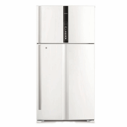 ثلاجة هيتاشي بابين 25 قدم انفرتر ابيض تايلندي R-V905PS1KV-1TWH(ME)