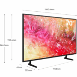 شاشة سمارت سامسونج 70 بوصة - UA70DU7000U(SH) - 4K - UHD - TIZEN