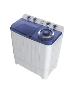 غسالة فالكون حوضين 10 كيلو - أزرق x أبيض - FL810TW