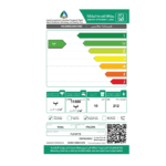 غسالة امامية فالكون 10 ك غسيل - 7ك تنشيف - سلفر - FL5107TS