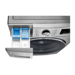 غسالة امامية ال جي 19 ك غسيل 12 ك تنشيف - انفرتر - فضي - WS1912XMT(AE)