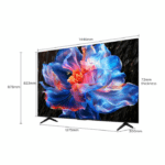 شاشة 65 بوصة سمارت TCL اوامر صوتية 65P6K GOOGLE TV 4K