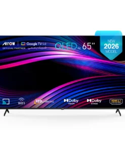 تلفزيون ذكي اركو 65 بوصة RO-65LCQ120 4K Google TV QLED